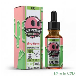 AIR FACTORY CBD - CBD TINCTURE - MELON LUSH - 500MG-1000MG