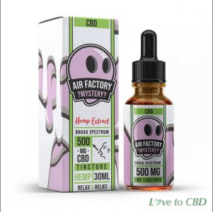 AIR FACTORY CBD - CBD TINCTURE - MYSTERY - 500MG-1000MG