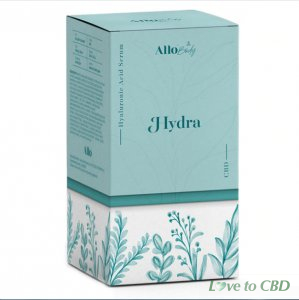 ALLO CBD - CBD TOPICAL - HYDRA FACE AND NECK SERUM - 100MG