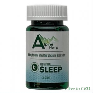 ALPINE HEMP - CBD CAPSULE - SLEEP - 20MG