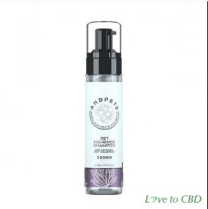 ANDHEMP - CBD TOPICAL - NO-RINSE PET SHAMPOO - 300MG