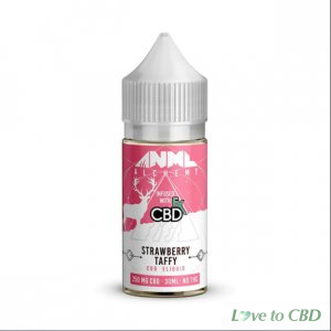 ANML ALCHEMY - CBD VAPE JUICE - STRAWBERRY TAFFY - 250MG-1000MG
