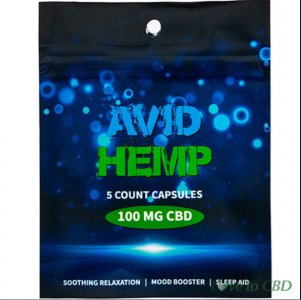 AVID HEMP - CBD CAPS - FULL SPECTRUM - 100MG-1000MG