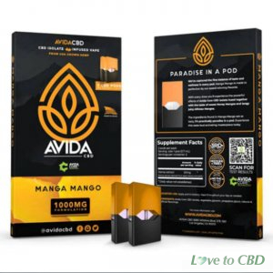 AVIDA CBD - CBD POD - MANGA MANGO - 20MG (2 PACK) Vape