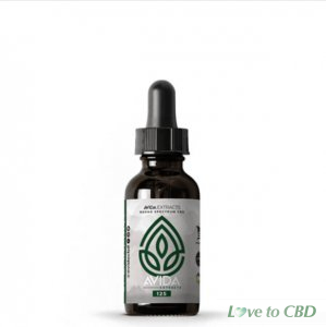 AVIDA CBD - CBD TINCTURE - BROAD SPECTRUM SPEARMINT - 125MG-500MG