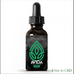 AVIDA CBD - CBD TINCTURE - FULL SPECTRUM SPEARMINT - 500MG