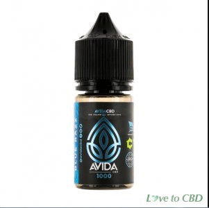 AVIDA CBD - CBD VAPE - BLUE RAZZ - 250MG-1000MG