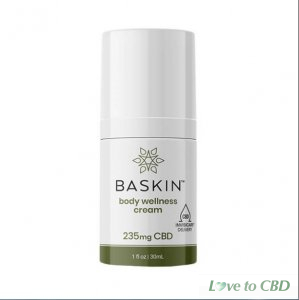 BASKIN CBD - CBD TOPICAL - BODY WELLNESS CREAM - 235MG-400MG