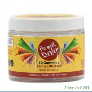 BE WELL DEXTER - CBD EDIBLES - VEGAN GUMMIES - 250MG