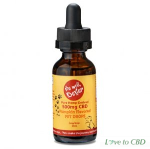 BE WELL DEXTER - CBD PET TINCTURE - BACON - 500MG