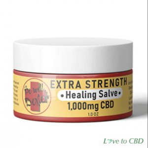 BE WELL DEXTER - CBD TOPICAL - EXTRA STRENGTH HEALING SALVE - 1000MG