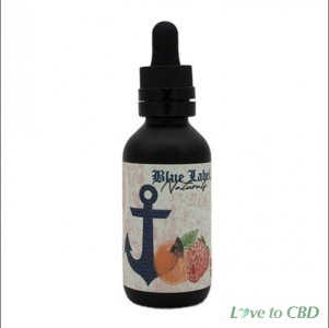 BLUE LABEL CBD - CBD TINCTURE - PEACH AND STRAWBERRY - 1000MG-5000MG