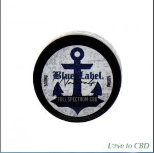 BLUE LABEL CBD - CBD TOPICAL - HAND AND BODY SALVE - 500MG