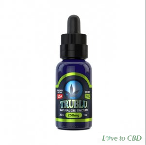 BLUE MOON HEMP - CBD TINCTURE - TRU BLU - 250MG
