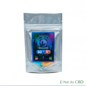 BLUE MOON HEMP - CBD EDIBLE - GUMMIES - 1OZ-50MG