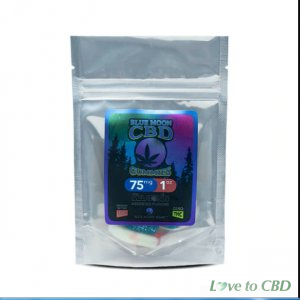 BLUE MOON HEMP - CBD EDIBLE - GUMMIES WITH MELATONIN - 1OZ-75MG
