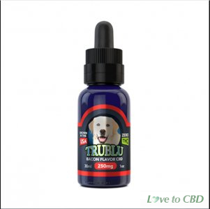 BLUE MOON HEMP - CBD PET TINCTURE - TRU BLU BACON DOG TINCTURE - 250MG-1000MG