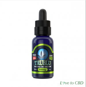 BLUE MOON HEMP - CBD TINCTURE - TRU BLU - 500MG