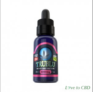 BLUE MOON HEMP - CBD TINCTURE - TRU BLU BERRY - 3000MG