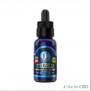 BLUE MOON HEMP - CBD TINCTURE - TRU BLU PEPPERMINT - 250MG