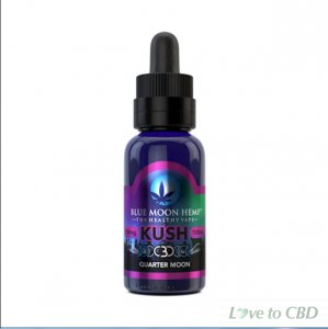 BLUE MOON HEMP - CBD VAPE - KUSH QUARTER MOON - 125MG