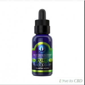 BLUE MOON HEMP - CBD VAPE - PURE QUARTER MOON - 125MG