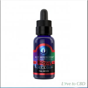 BLUE MOON HEMP - CBD VAPE - RED DEVIL FULL MOON - 750MG