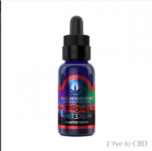 BLUE MOON HEMP - CBD VAPE - RED DEVIL QUARTER MOON - 125MG