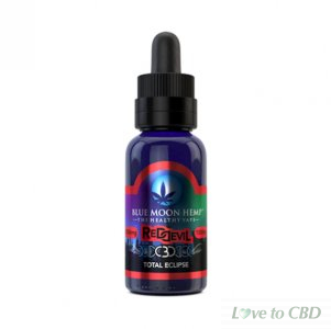 BLUE MOON HEMP - CBD VAPE - RED DEVIL TOTAL ECLIPSE - 1000MG