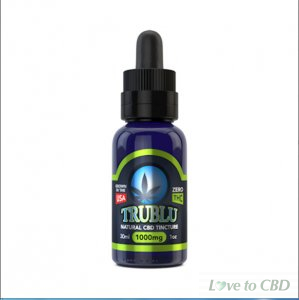 BLUE MOON HEMP - CBD TINCTURE - TRU BLU - 1000MG