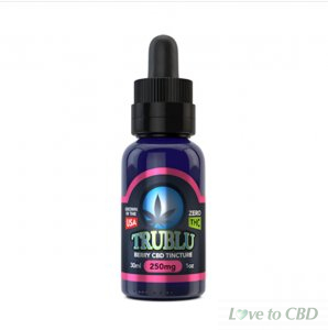 BLUE MOON HEMP - CBD TINCTURE - TRU BLU BERRY - 250MG