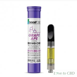 BOOSTCBD - CBD CARTRIDGE - GRAPE APE - 200MG-400MG