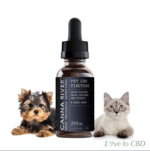 CANNA RIVER - CBD PET TINCTURE - BROAD SPECTRUM BACON - 200MG-600MG