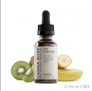 CANNA RIVER - CBD TINCTURE - BROAD SPECTRUM FRUIT MEDLEY - 1000MG-5000MG