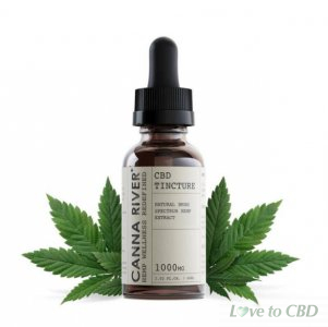 CANNA RIVER - CBD TINCTURE - BROAD SPECTRUM NATURAL - 1000MG-5000MG