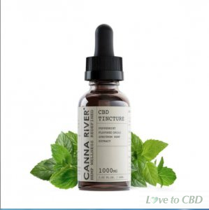 CANNA RIVER - CBD TINCTURE - BROAD SPECTRUM PEPPERMINT - 1000MG-5000MG