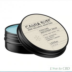 CANNA RIVER - CBD TOPICAL - COOLING BALM - 1000MG