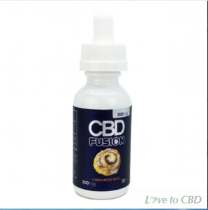 CBD FUSION - CBD VAPE - CINNAMON ROLL - 300MG-600MG