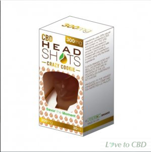 CBD FUSION - CBD VAPE - CRAZY COOKIE - 300MG