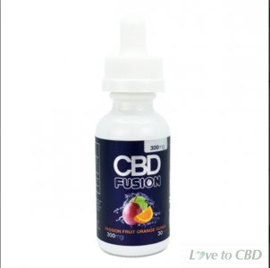 CBD FUSION - CBD VAPE - PASSIONFRUIT ORANGE GUAVA - 300MG-600MG