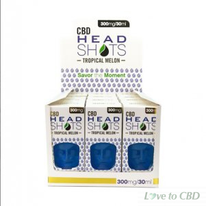 CBD FUSION - CBD VAPE - TROPICAL MELON - 300MG