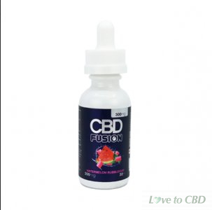 CBD FUSION - CBD VAPE - WATERMELON BUBBLEGUM - 300MG-600MG