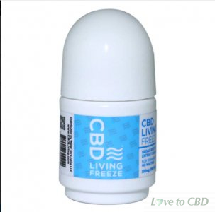 CBD LIVING - CBD TOPICAL - LIVING TRAVEL FREEZE - 100MG