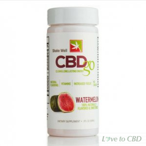 CBDGO - CBD DRINK - DAY TIME WATERMELON - 50MG