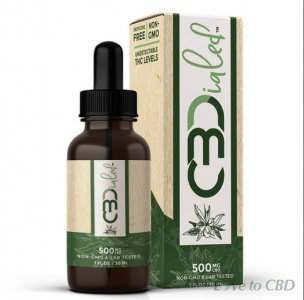 CBDIALED - CBD TINCTURE - ANXIETY - 500MG