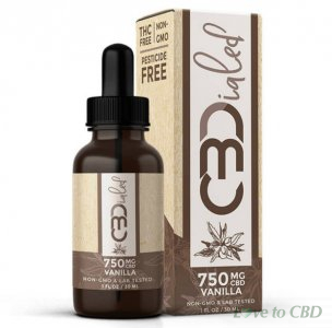 CBDIALED - CBD TINCTURE - VANILLA - 750-1500MG