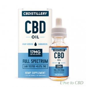 CBDISTILLERY - CBD TINCTURE - FULL SPECTRUM - 500MG