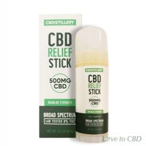 CBDISTILLERY - CBD TOPICAL - CBDOL BROAD SPECTRUM RELIEF STICK - 500MG