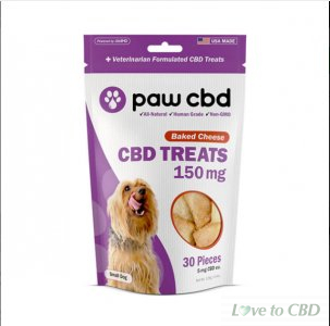 CBDMD - CBD PET EDIBLE - BAKED CHEESE DOG TREATS - 150MG-600MG