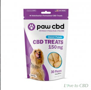 CBDMD - CBD PET EDIBLE - SWEET POTATO DOG TREATS - 150MG-600MG